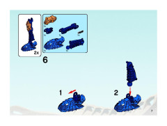 LEGO 8981 instructions page 7 – build guide