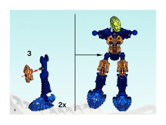 LEGO 8981 instructions page 8 – build guide