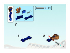 LEGO 8981 instructions page 9 – build guide