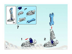LEGO 8982 instructions page 8 – build guide