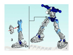 LEGO 8982 instructions page 9 – build guide