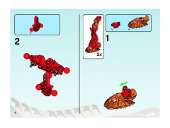 LEGO 8985 instructions page 4 – build guide