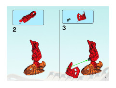 LEGO 8985 instructions page 5 – build guide