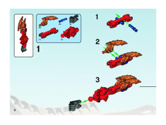 LEGO 8985 instructions page 8 – build guide