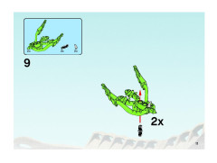 LEGO 8986 instructions page 11 – build guide