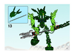 LEGO 8986 instructions page 17 – build guide