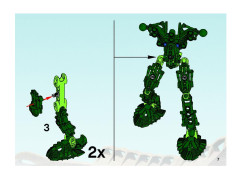 LEGO 8986 instructions page 7 – build guide