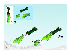 LEGO 8986 instructions page 8 – build guide