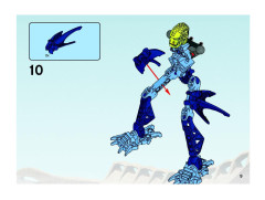 LEGO 8987 instructions page 9 – build guide