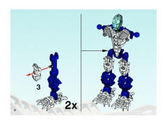 LEGO 8988 instructions page 8 – build guide