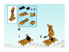 LEGO 8989 instructions page 9 – build guide