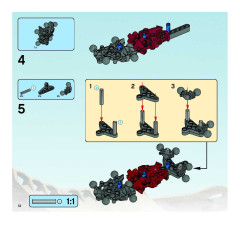 LEGO 8990 instructions page 12 – build guide