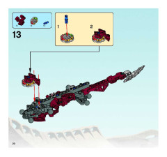 LEGO 8990 instructions page 20 – build guide