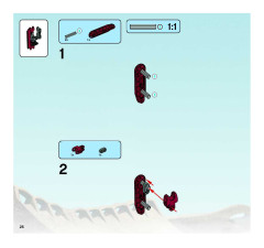 LEGO 8990 instructions page 26 – build guide