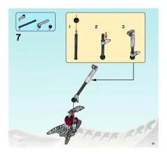 LEGO 8990 instructions page 35 – build guide