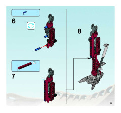 LEGO 8990 instructions page 39 – build guide