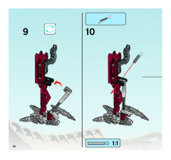 LEGO 8990 instructions page 40 – build guide