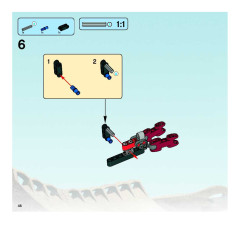LEGO 8990 instructions page 46 – build guide