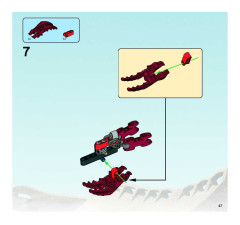 LEGO 8990 instructions page 47 – build guide