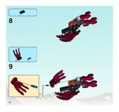 LEGO 8990 instructions page 48 – build guide