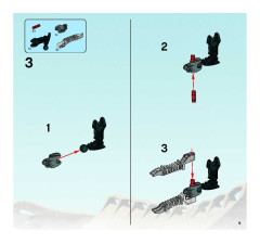 LEGO 8990 instructions page 5 – build guide