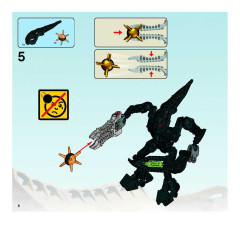 LEGO 8990 instructions page 8 – build guide