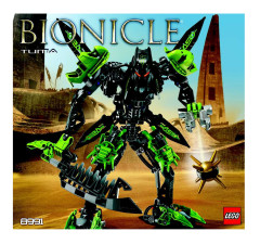 LEGO 8991 instructions page 1 – build guide