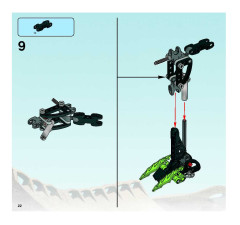 LEGO 8991 instructions page 22 – build guide
