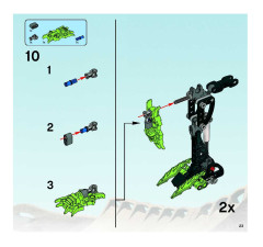 LEGO 8991 instructions page 23 – build guide