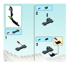 LEGO 8991 instructions page 26 – build guide