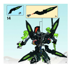 LEGO 8991 instructions page 41 – build guide