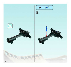 LEGO 8991 instructions page 6 – build guide