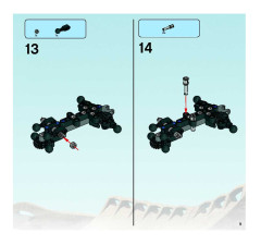 LEGO 8991 instructions page 9 – build guide