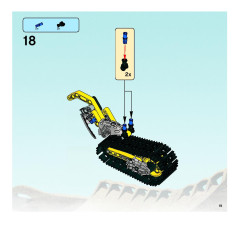 LEGO 8992 instructions page 19 – build guide