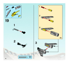 LEGO 8992 instructions page 20 – build guide