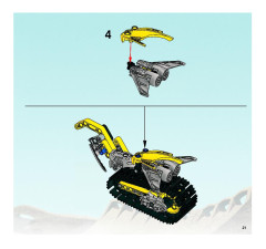 LEGO 8992 instructions page 21 – build guide