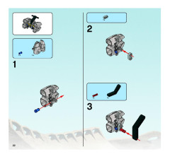 LEGO 8992 instructions page 22 – build guide