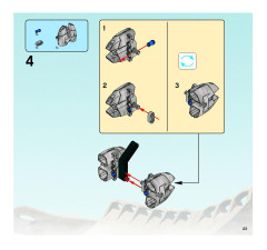 LEGO 8992 instructions page 23 – build guide