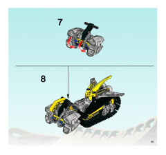 LEGO 8992 instructions page 25 – build guide