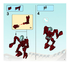 LEGO 8992 instructions page 5 – build guide