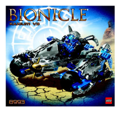LEGO 8993 instructions page 1 – build guide