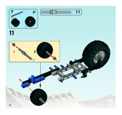 LEGO 8993 instructions page 20 – build guide
