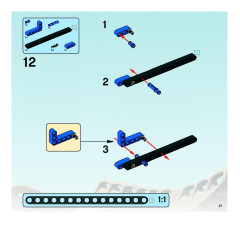 LEGO 8993 instructions page 21 – build guide