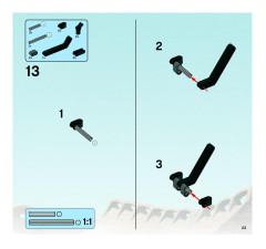 LEGO 8993 instructions page 23 – build guide