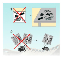 LEGO 8993 instructions page 3 – build guide