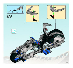LEGO 8993 instructions page 47 – build guide
