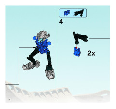 LEGO 8993 instructions page 6 – build guide