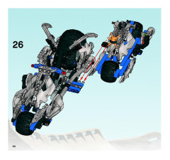 LEGO 8993 instructions page 66 – build guide