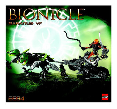 LEGO 8994 instructions page 1 – build guide