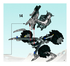 LEGO 8994 instructions page 41 – build guide